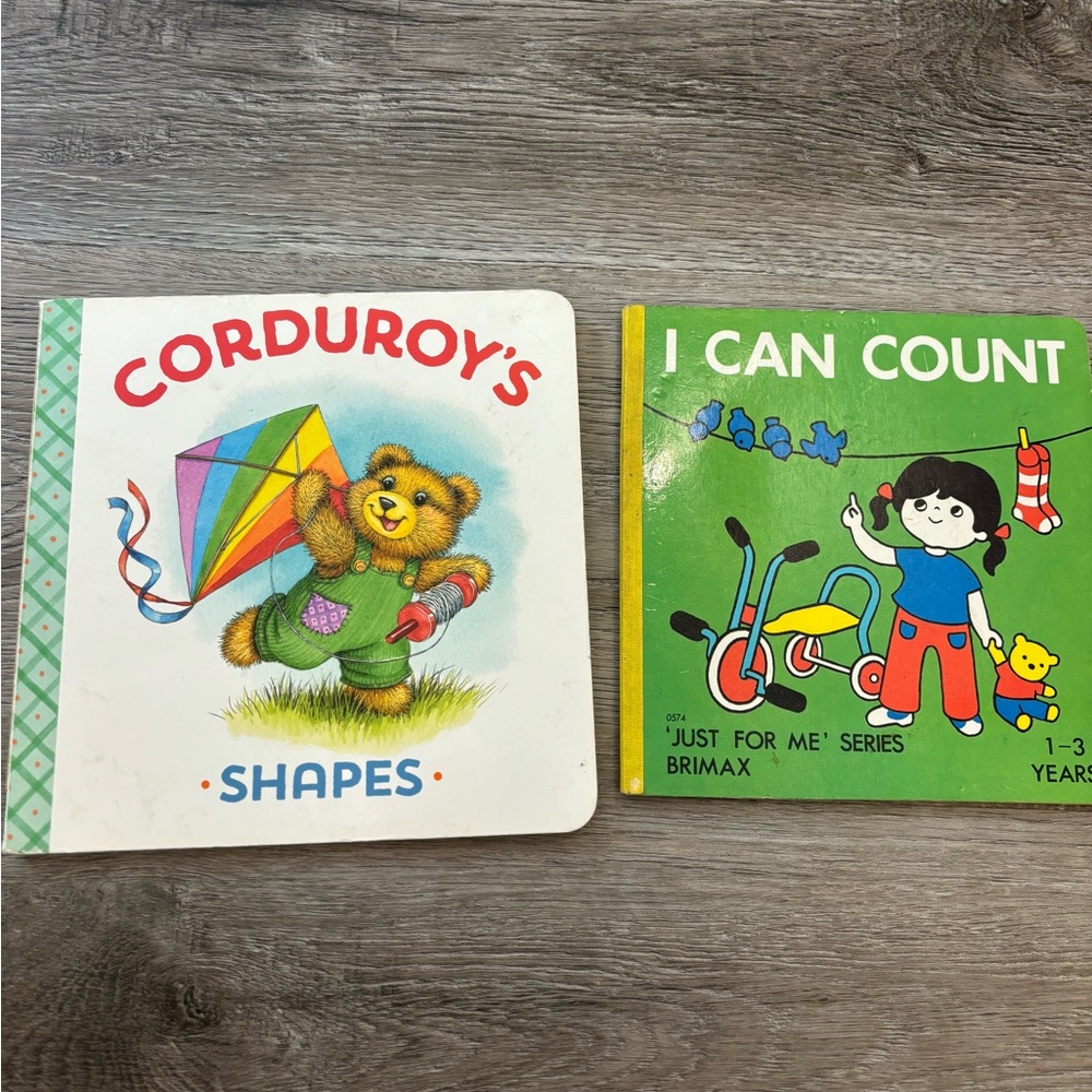Toddler Learning Books - Counting book - Shapes Book